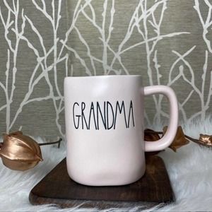 RAE DUNN FARMHOUSE HOME DECOR CERAMIC GRANDMA KITCHEN COFFEE TEA NEW HTF RD